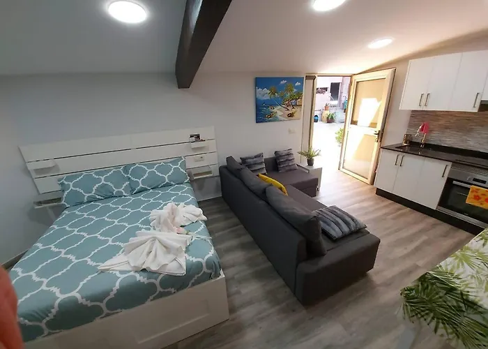 Apartament Con Patio Cerca De La Playa Bueu